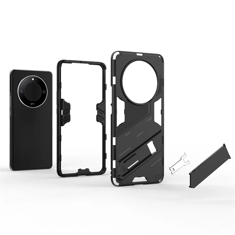 Per Honor X9b 5G Case Car Magnetic Holder cavalletto Hard PC Cover Capa On Honorx9b Xonor Honar Honer X9 b X 9b 5G Armor Coque