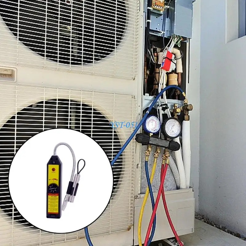 

E15A Professional Refrigerants Leak Detectors Adjustable Sensitivity Halogen Gas Tester