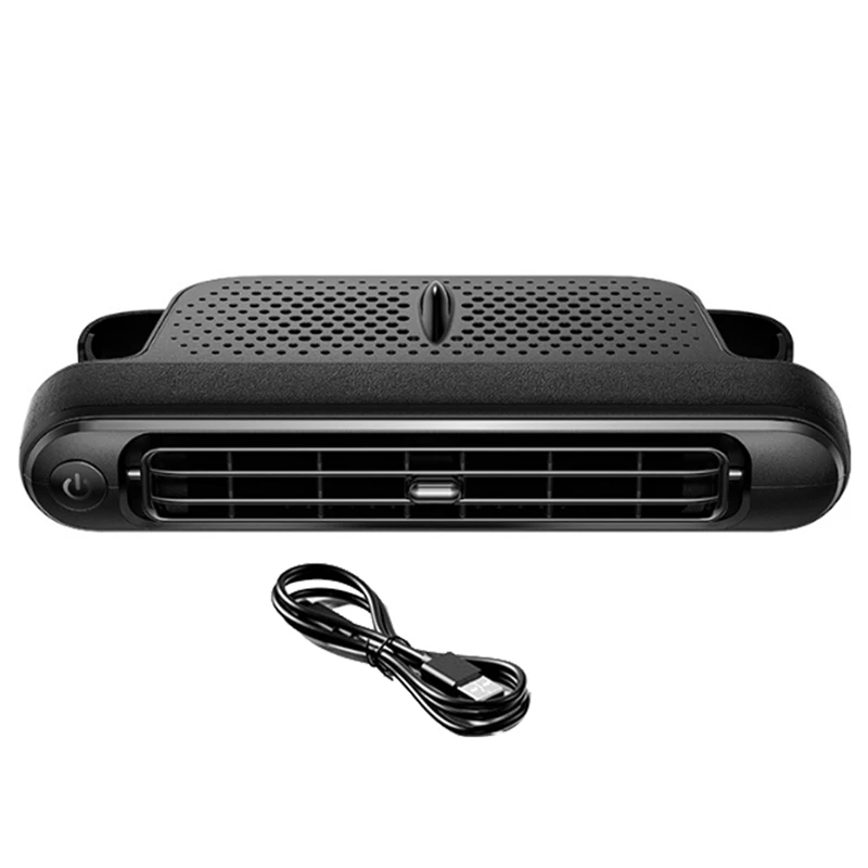 Ventiladores de refrigeración para asiento de coche, reposacabezas Usb para asiento delantero y trasero, ventilador ajustable de tres velocidades para todos los asientos de coche