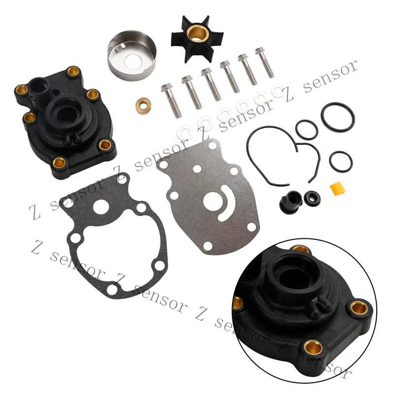 Z+ Rotating Water Pump Kit for Johnson Evinrude 25 30 35HP Outboard 0393630 0393509