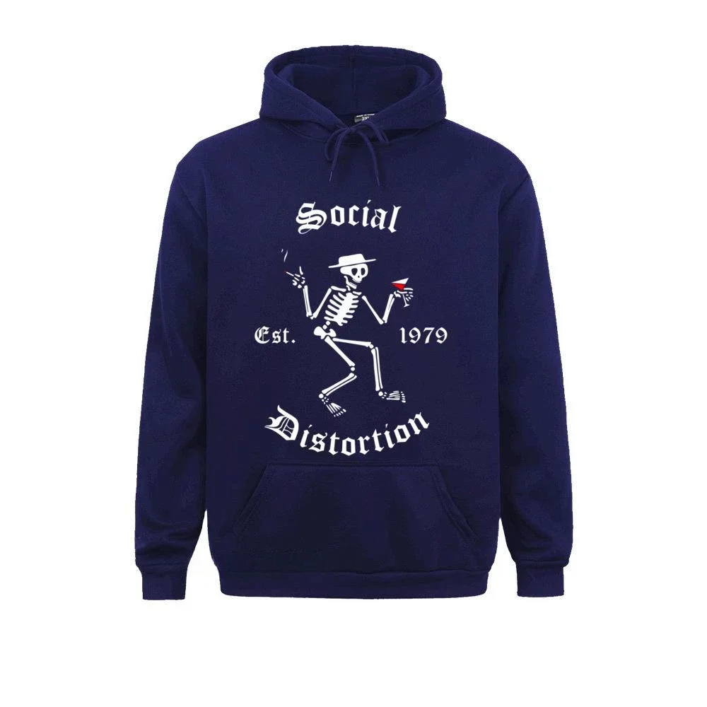 

Pullover Hoodie Hoodies For Men Leisure New Fashion Sportswears Vintage Social Arts Distortion Band Music 1979 Legends Gifts