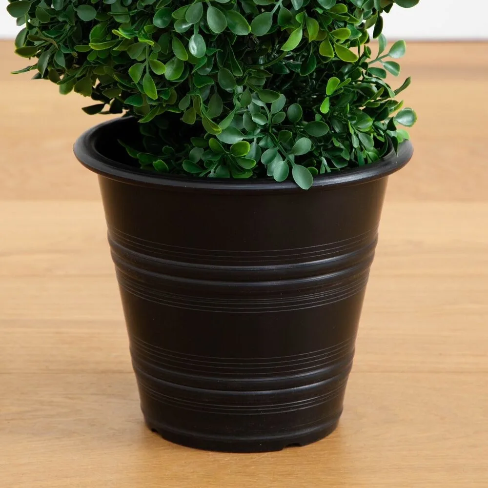 4' artificial boxwood spiral tree UV (indoor/outdoor) decoration