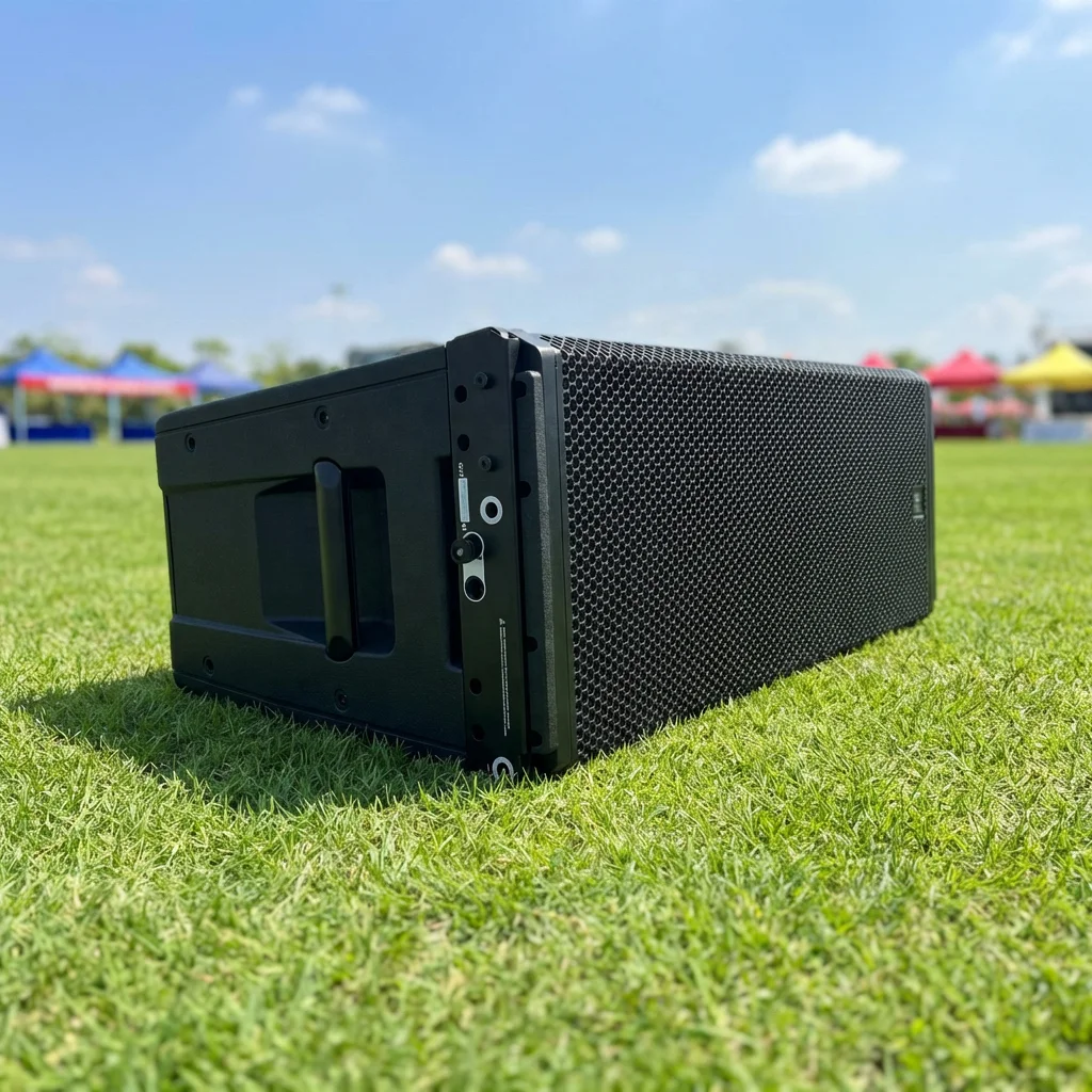 HDL50A 4K Three Way Line Array Professional Audio Equipment Active System Neodymium Waterproof 8000Watt Peak Plywood Speaker