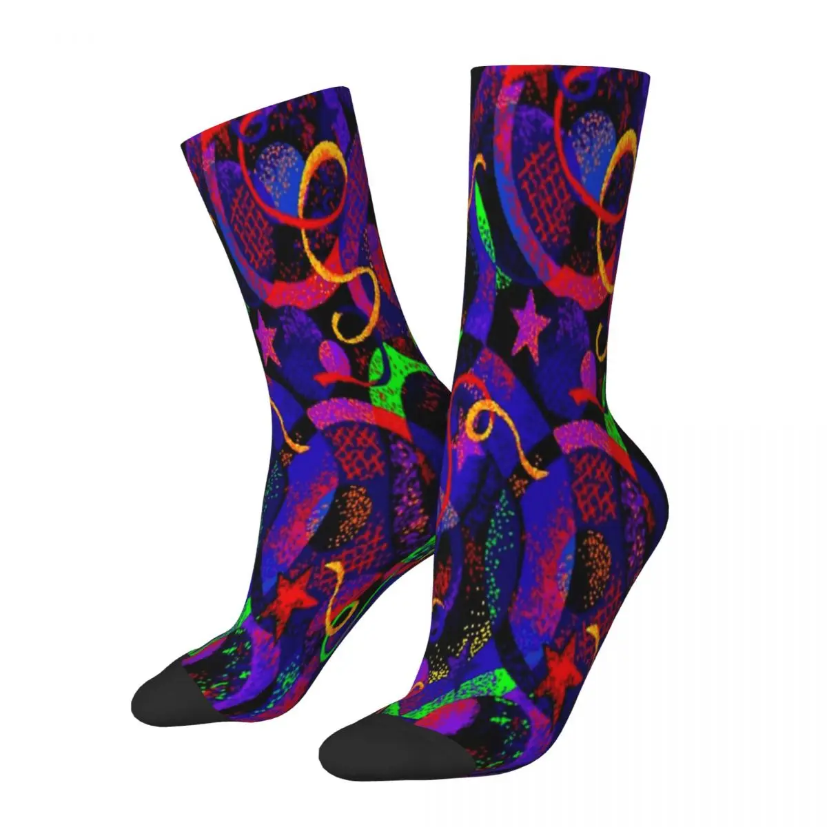 Roller Rink Floor Socks Fashion Trends Unisex Stockings 3D Printing Gifts Breathable Socks