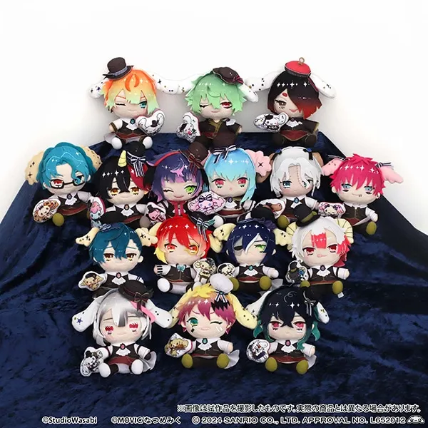 [Pre-order100% Original Movic Plush Muppet Pendants The Demon Deacon And The Black Cat Cartoon Stuffed Toys Collectible Gift Toy