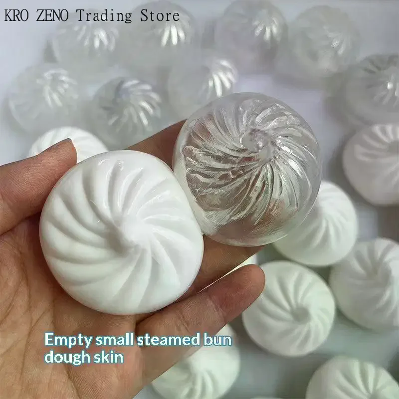 1/5/10Pcs Dumpling Shape DIY Stress Ball Kit Pressure Ball Skin For Kids Teens Adults Students Travelers Travel Home Decoration✨