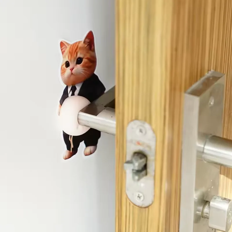 Children's anti-collision stickers for home and outdoor areas prone to bumps; cute designs, stress-relieving pet stickers