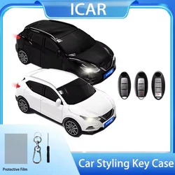 For Nissan Qashqai Car Model Key Case for Nissan Rogue XTrail T32 T31 J10 Kicks Tiida Pathfinder Murano Key Cover Fob Keychain