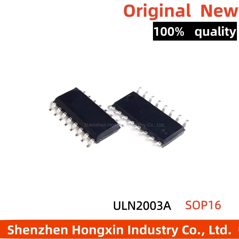 

10 pieces New ULN2003 ULN2003A ULN2003ADR SMT SOP16 Darlington transistor chip