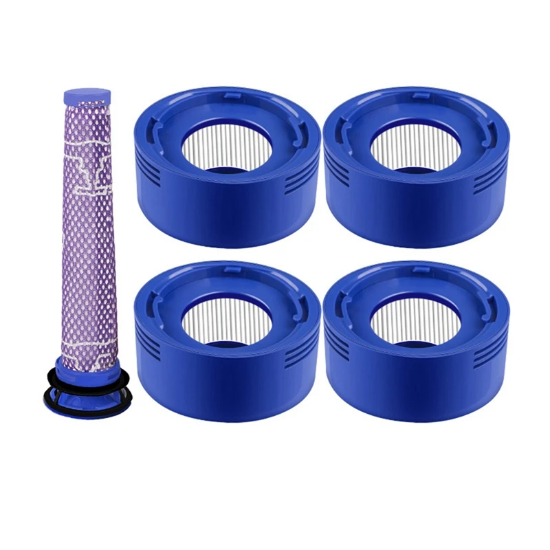 Pièces de Rechange Pré-Pound et HEPA pour Aspirateur Sans Fil Dyson V8 et V7