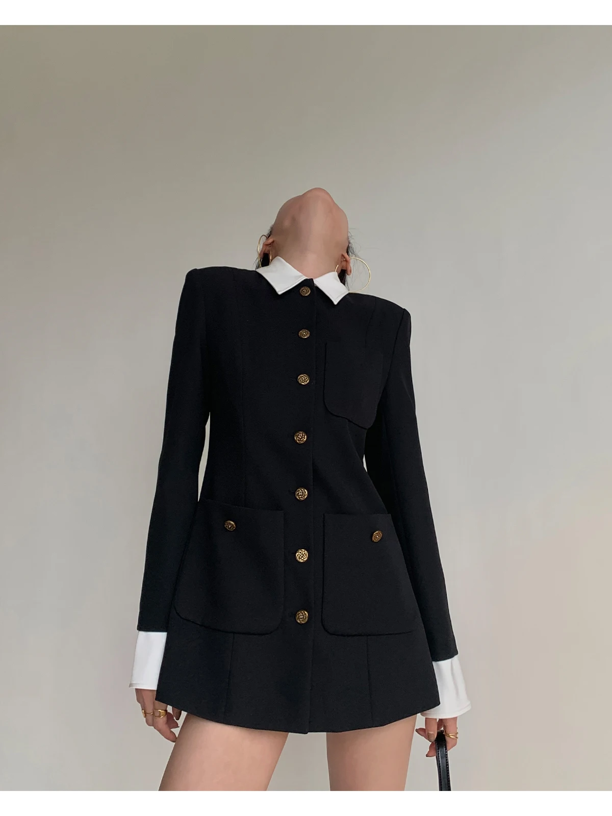 

Early Autumn Women's Suiting Set Commute Sle Long Sve Vintage West Coat Loose Fit Polyester Casual Faion