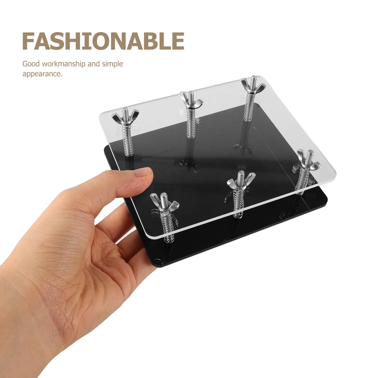 Corretor de curvatura de cartão, ferramenta de flatting para cartões comerciais, dispositivo de pressão, kit de reparo, uso doméstico, fixador de curvatura portátil