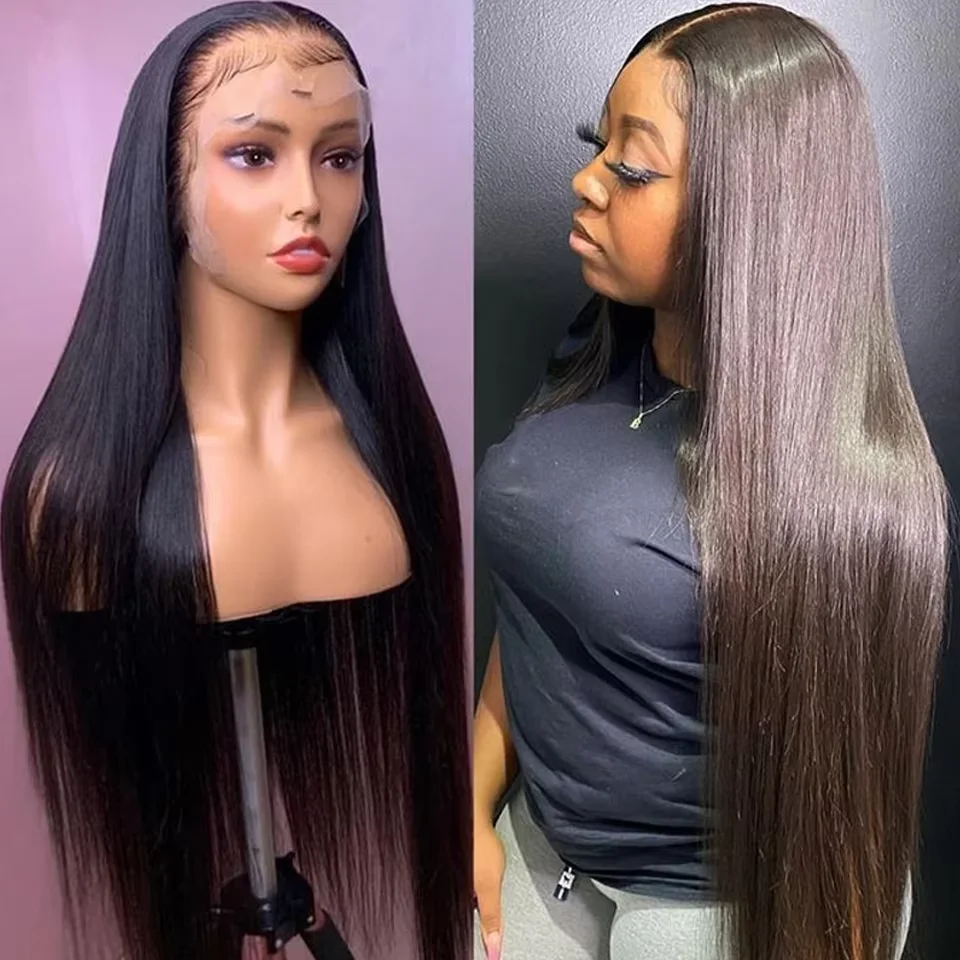 36 Inch Straight Human Hair Wigs For Women Brazilian Hair 200% 13x4 360 Hd Lace Frontal Wig 5x5 13x6 Straight Lace Front Wigs