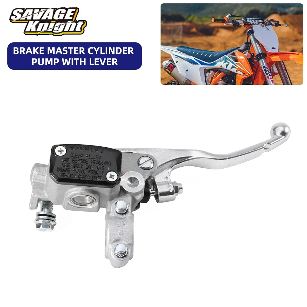 Motocross Brake Master Cylinder Pump Brake Lever For SX SX-F SXS XC XC-F XC-W XCF-W 125 150 200 250 300 350 450 505 2000-2025