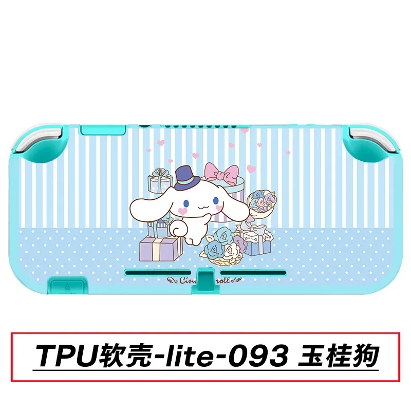 Sanrio Melody Full Protective Console Back Cover for Nintendo Switch Lite Game Console TPU Cartoon Anime Protective Cover Gifts