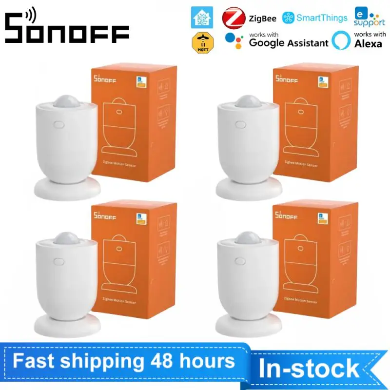 SONOFF SNZB-03P Zigbee Motion Sensor Home Security Local Smart Scene Linkage Via EWeLink Alexa Google Zigbee Hub Required