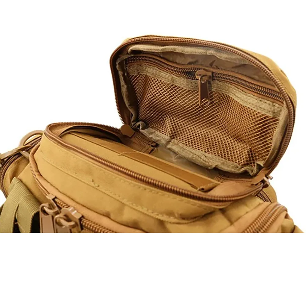 Outdoor Multifunctional Tactical Leisure, Fishing, Cycling Waist Bag, Large Capacity Shoulder Bag Camping Waist Hunting Bag