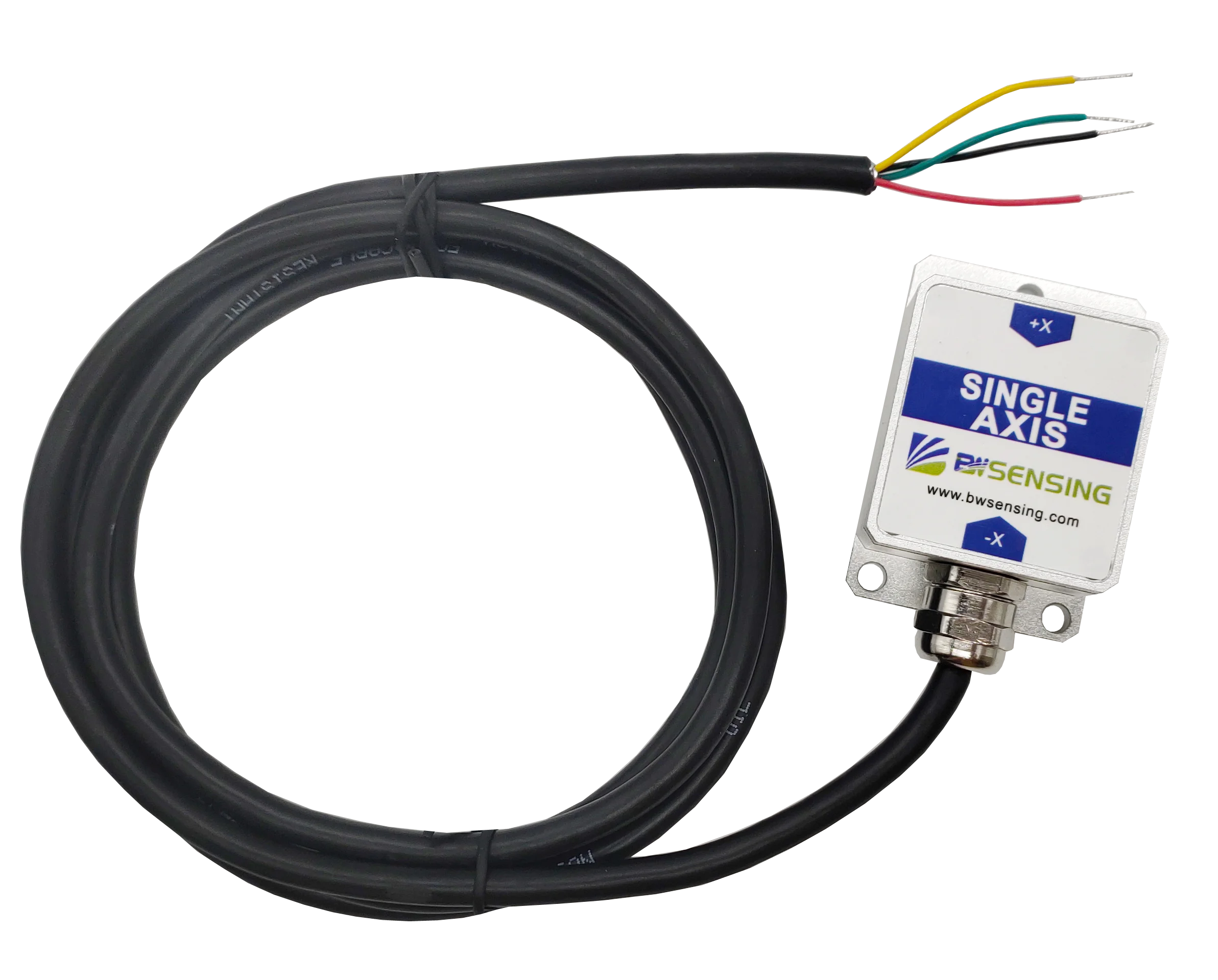 BWSENSING MSK217S Single Axis Inclinometer Digital 180 Range 0.3 Accuracy RS485 RS232 TTL Modbus Tilt Angle Sensor