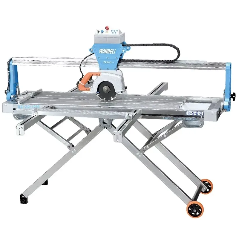 【Popular】【Popular】Wandeli QX-ZD-1200 Automatic Tile Cutting Machine Portable Granite Stone Machinery Wandeli QX-ZD-1200 Stone Cu