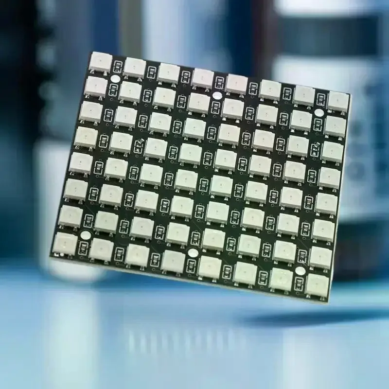 Arduino Compatible WS2812 LED 5050 RGB 8x8 64 Bit Matrix Module Color Light Board