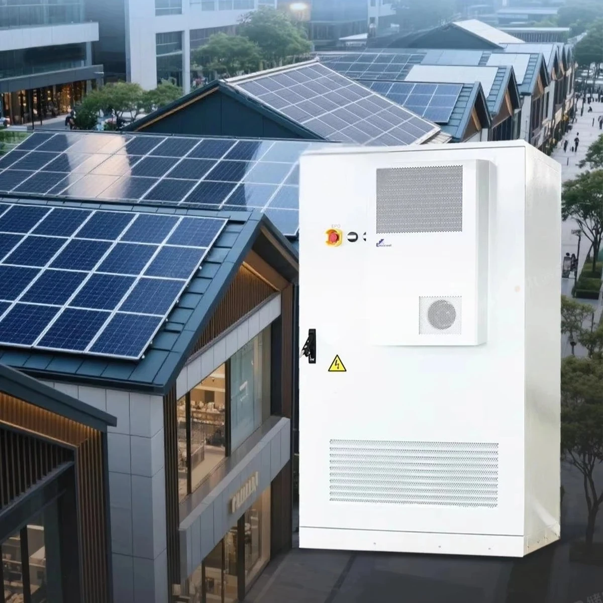 Energy Storage Cabinet Electric Solar Power Generation System All-in-one Machine Complete