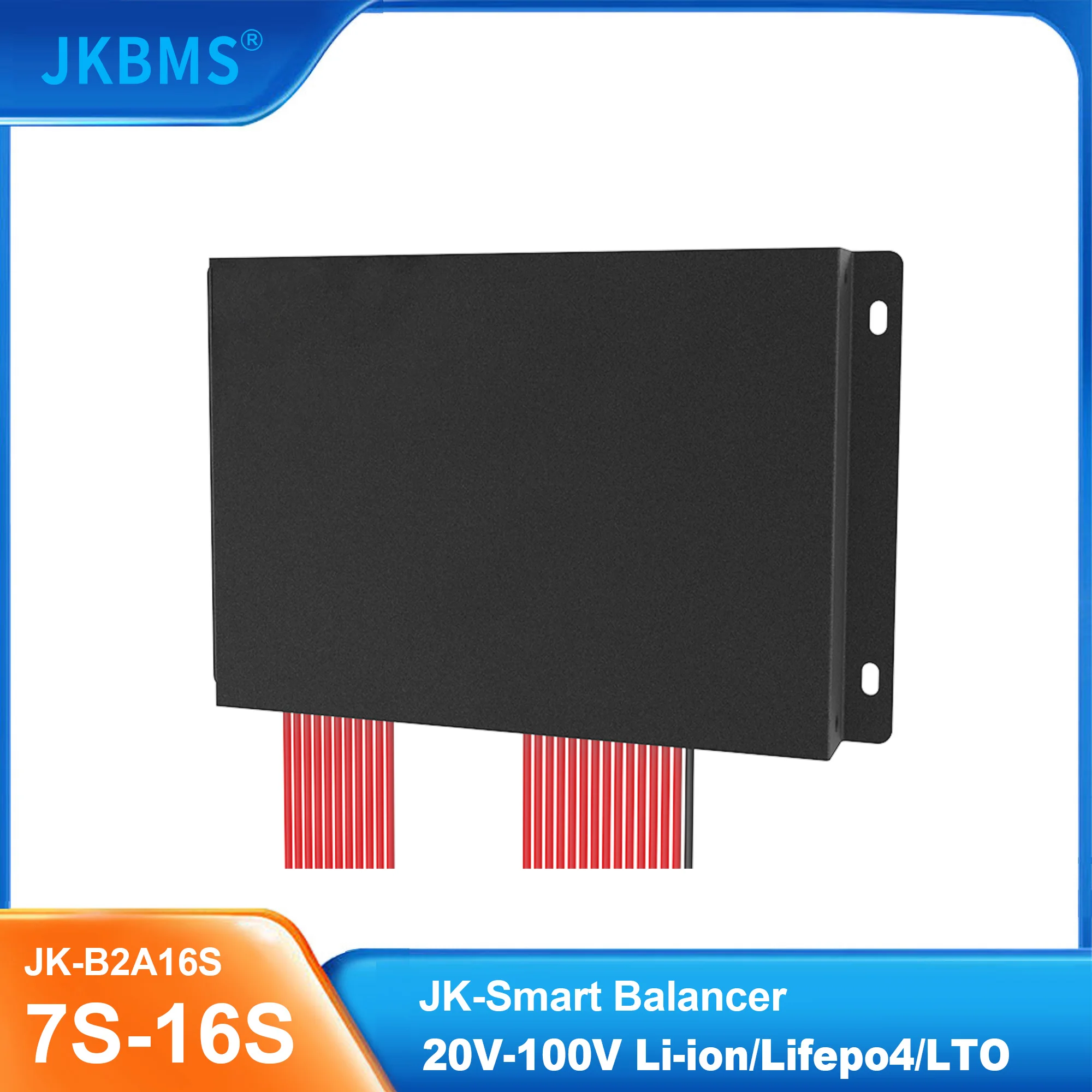 

JK Smart Active Equalizer 12S 13S 14S 15S 16S 17S 18S 20S 21S 2S 23S 24S 2A Supercapacitor Active Balancer Battery Bluetooth