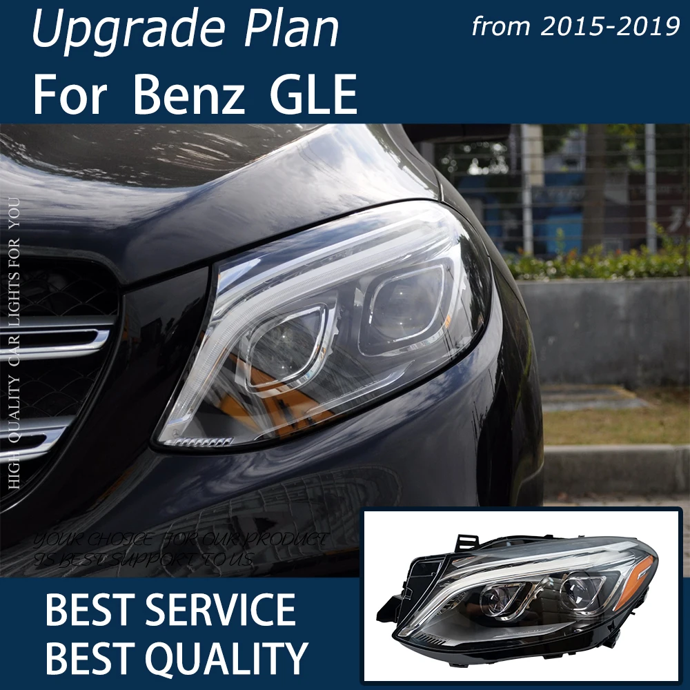 

Car Lights For GLE 2015-2019 LED Auto Headlight Assembly Upgrade AKD Original Design Low Price Promotion Tool Accessories