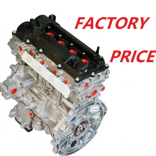 Popular Motor Parts G4ED 1.6L Bare Engine Long Block Car Engine Assembly for Kia Rio Cerato