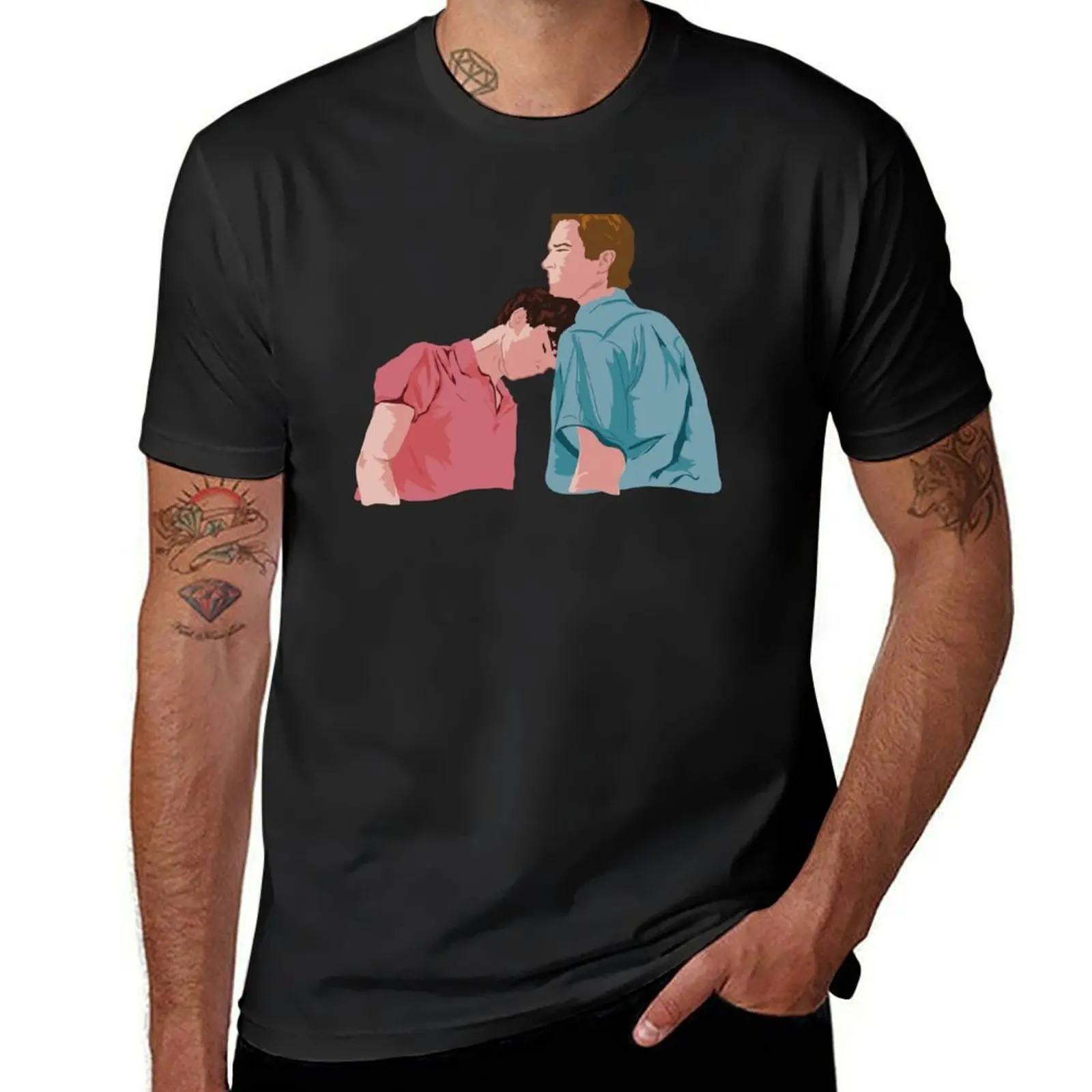 Call me By Your Name fan art T-Shirt new edition boys whites blanks plus size tops men graphic t shirts