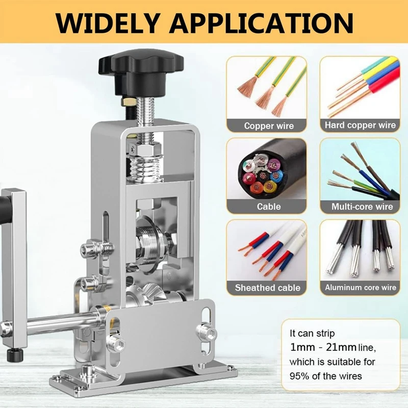 آلة تجريد يدوية آلة تجريد الكابلات الكهربائية اليدوية آلة تجريد الأسلاك الصغيرة
