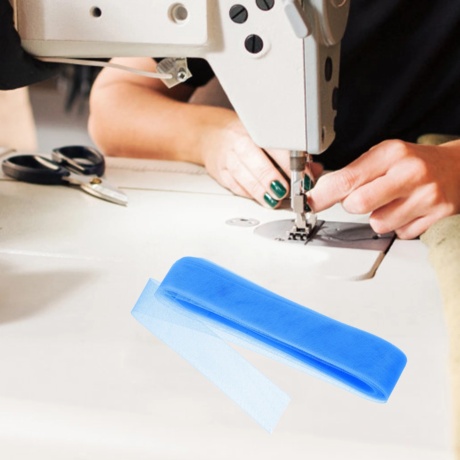 

Elastic Mesh Polyester Braid Trim Wide Wedding Dress Sewing Accessory for Dance Gowns DIY Dress Craft Trimming