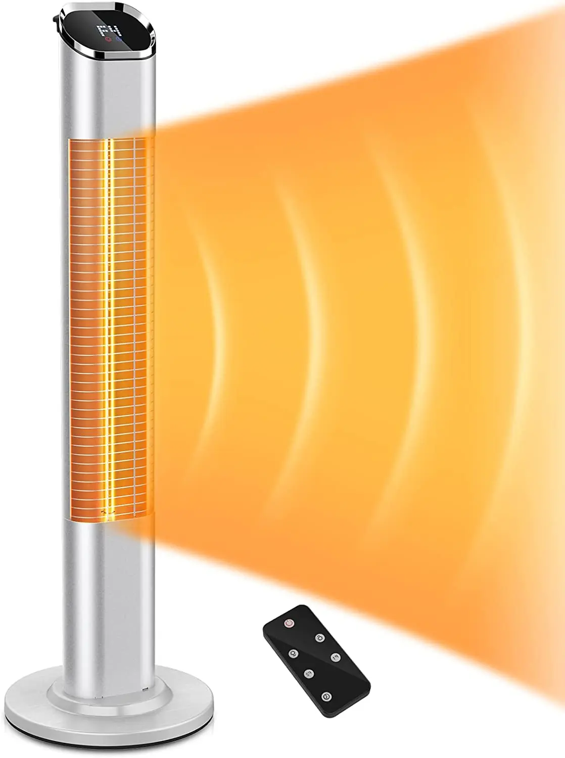

Outdoor Patio Heater Infrared Instant Heat Electric Outdoor Heater with Remote Space Heater PSG-15RY