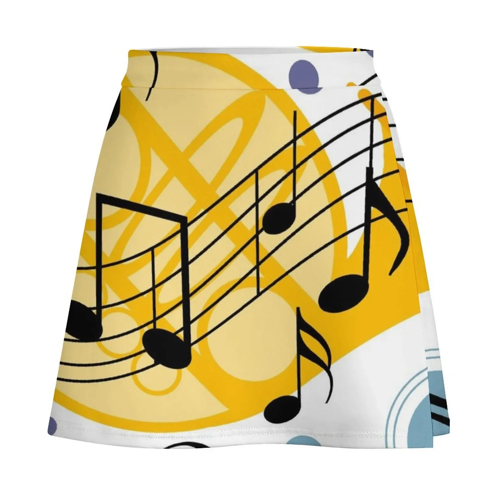 Musical Notes Mini Skirt women's stylish skirts Summer skirt clothing women summer 2026 sexy skirt Mini