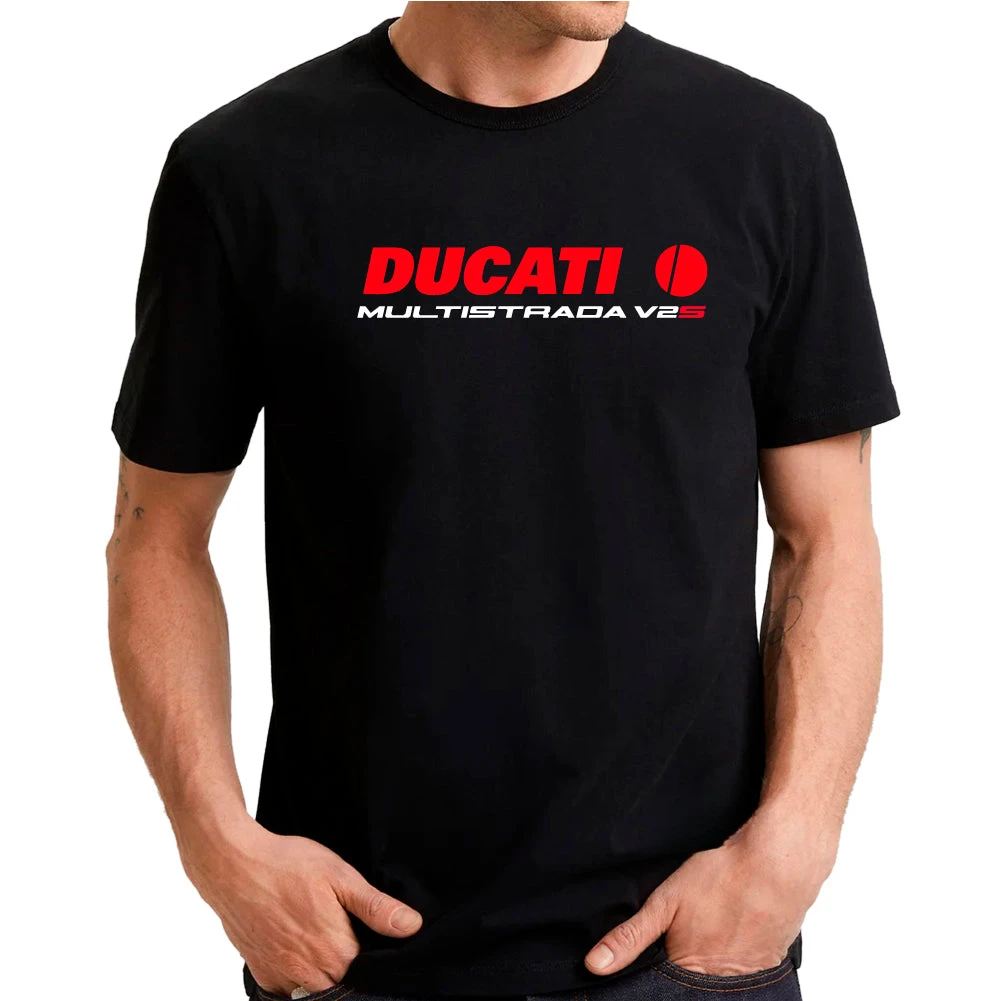Classic Motorcycle Multistrada T-Shirt Men Women Graphic Tee