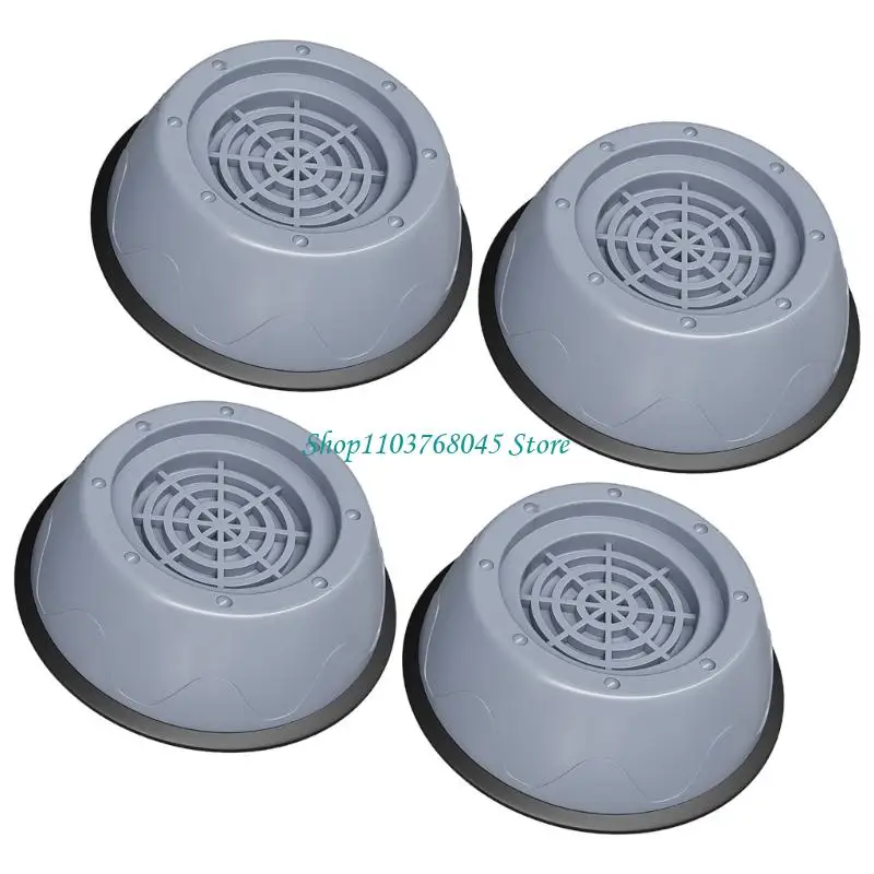 R53F Anti Vibration Washer Support Washing Machine Feet Pad Universal Washing Machine Antiskid Roller Lifting Foot Base