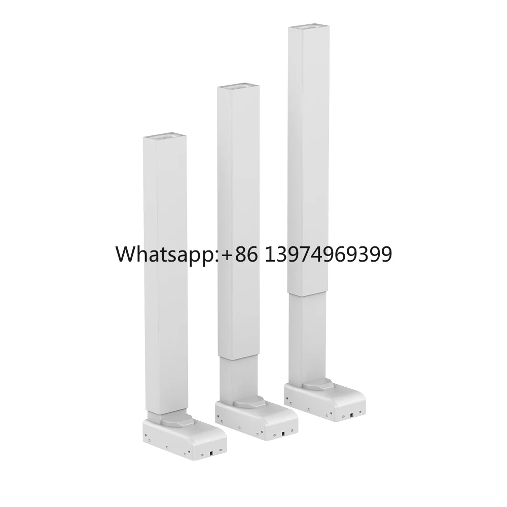 Electric Adjustable Height Standing Desk Legs Morden Office Furniture Metal 800N Lifting Column for Office Desk