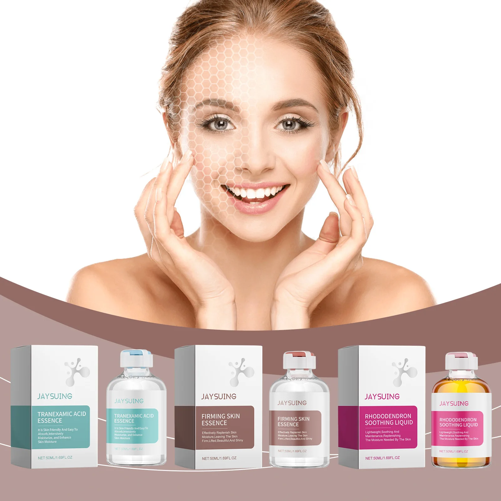 Face Essence Gently Hydrates, Improves Skin Texture, Moisturizes and Refreshes Face Essence