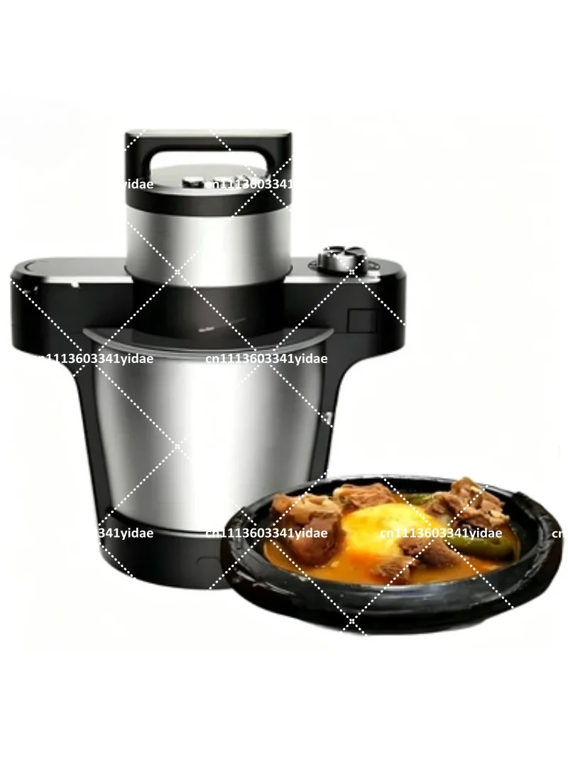 Portable Blender for Fufu Meat Grinding, Food Cooking & Hot Kitchen Swallow Maker