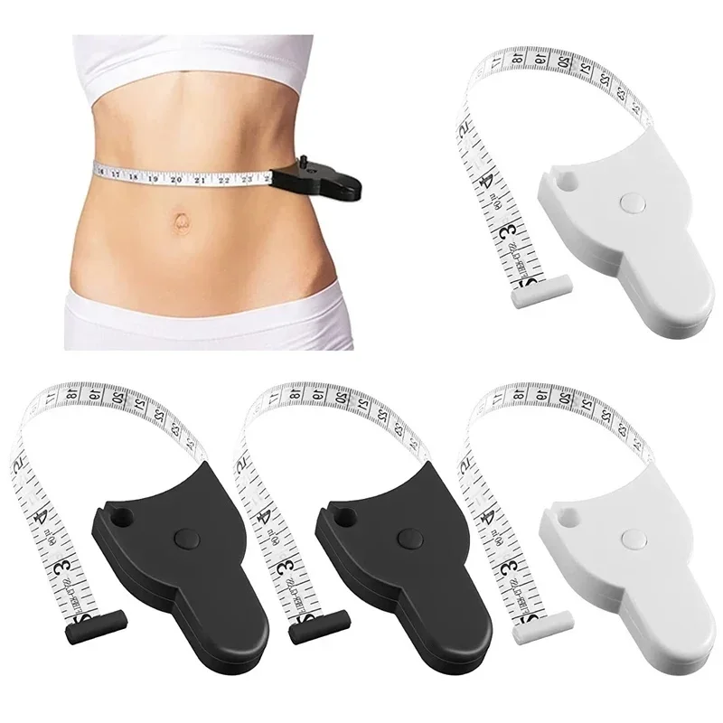 Y-shaped Handle Telescopic Tape Measure Ergonomic Design Fitness 3-dimensional Tape Measure Waist Arm Accurate Measuring Rule