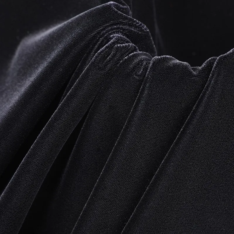 

256G velvet fabric flocked high-end luxury dress cheongsam and home textile