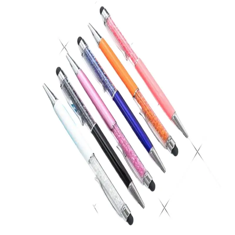 

6PCS Crystal Stylus Ballpoint Pen Capacitive Stylus Pens for Touch Screens,2-in-1 Stylus Rhinestone penPens for Office School