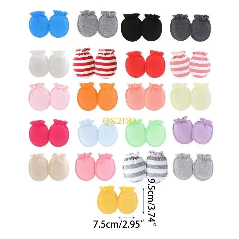 QX2D Guantes protectores para del bebé que protegen piel delicada bebé Regalo