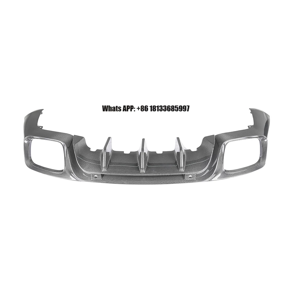 

KM KDA High Quality Carbon Fiber Rear Lip Car Accessories for Panamera 971 Premium Rear Bumper