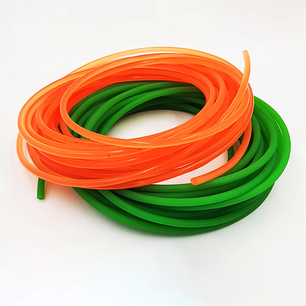 1-5Metre PU Drive Belt Diameter 1.5/2/3/4/5/6/8/10/12/15/18mm Green Orange Polyurethane Conveyor Belts Meltable Cord Lathe Motor