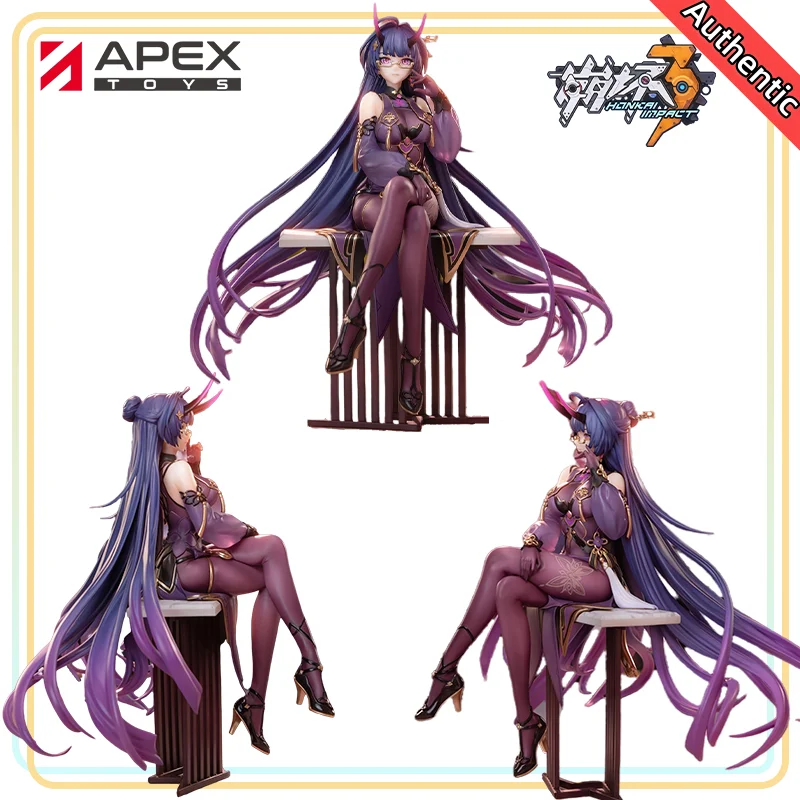 

【100% подлинные】APEX-TOYS Original Honkai Impact 3rd Raiden Mei 1/7 Herrscher of Thunder Aqueous Springtide Ver. Игровые персонажи