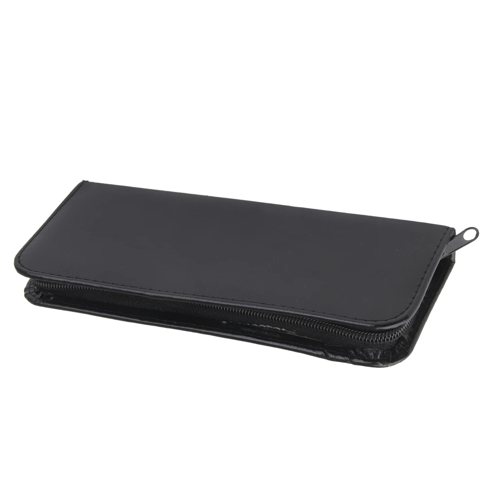 

PU Leather Hair Cutting Hairdressing Scissors Shear Holder Case Bag Salon