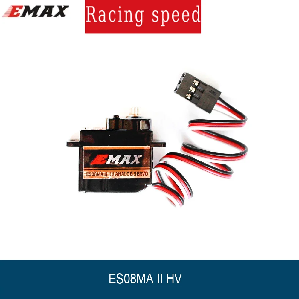 EMAX ES08MA II HV Metal Gear Analog Servo 12g 2.0kg 0.12s for RC Drone Robot Car