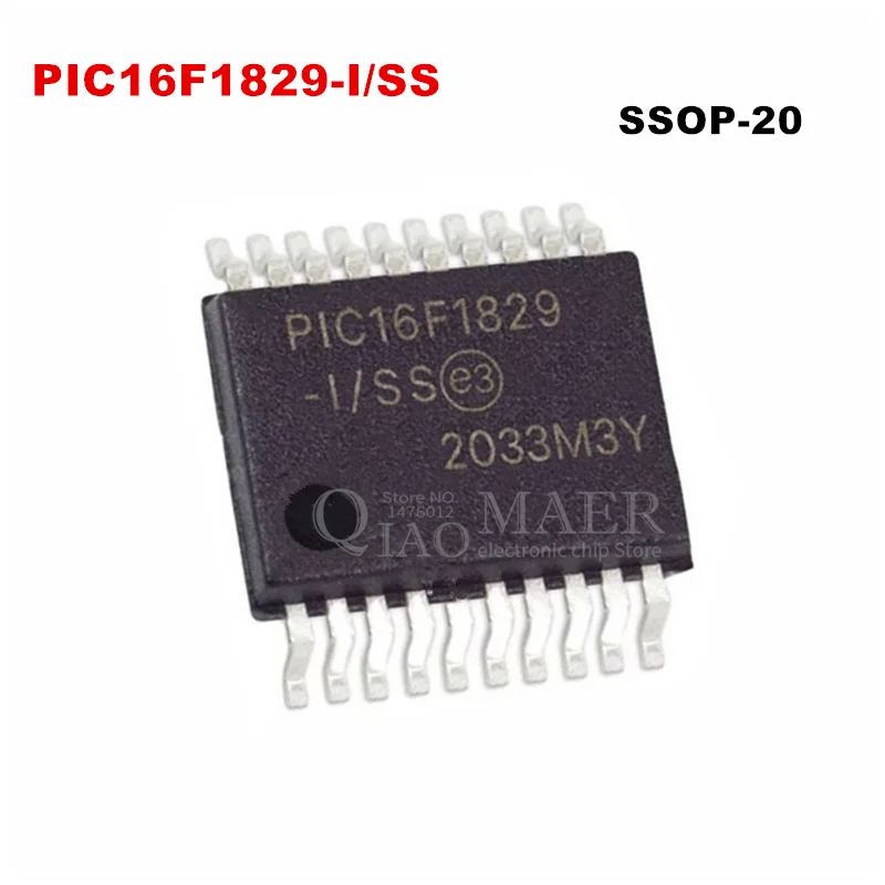 

1 шт. PIC16F1829-I/SS PIC16F1829 16F1829 SSOP-20