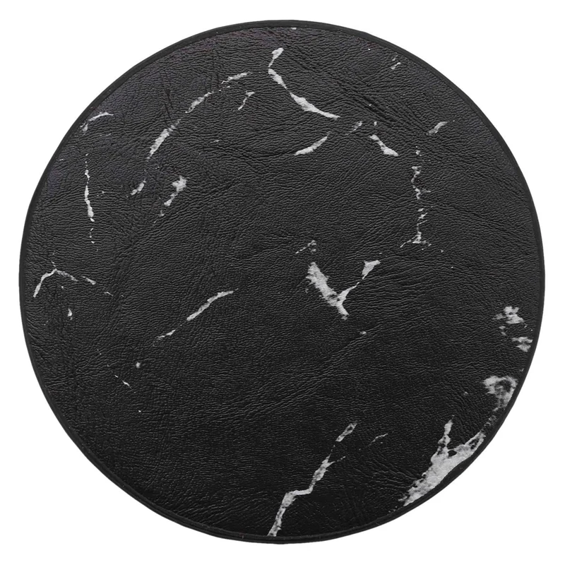 

ABVG-Coasters For Drinks 30-Piece With Holder,Black Round Cup Mat Pad Set Of Home And Kitchen Use
