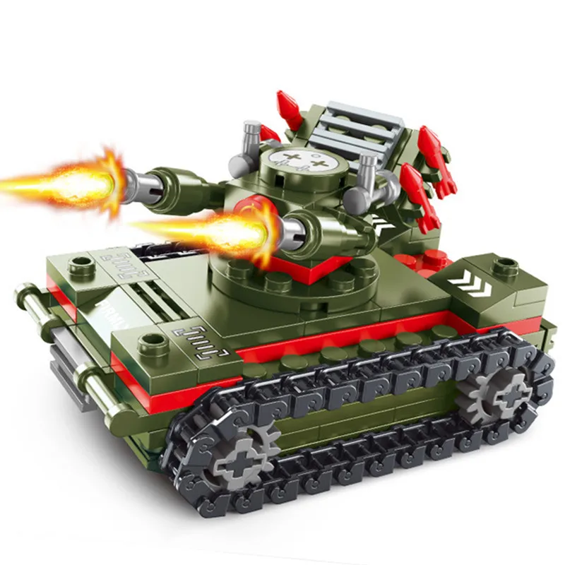 

Новинка 2023, конструктор MOC серии милитари, A-po-ca-ly-pse, набор блоков для сборки танка, кирпичи, Классическая модель
